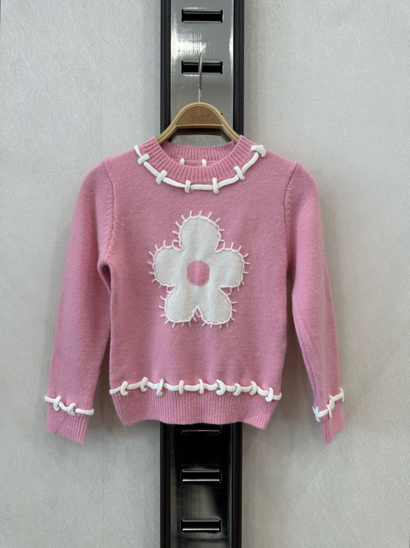 Grossiste KIDS STAR - Pull pour enfant avec motif floral et détails brodés