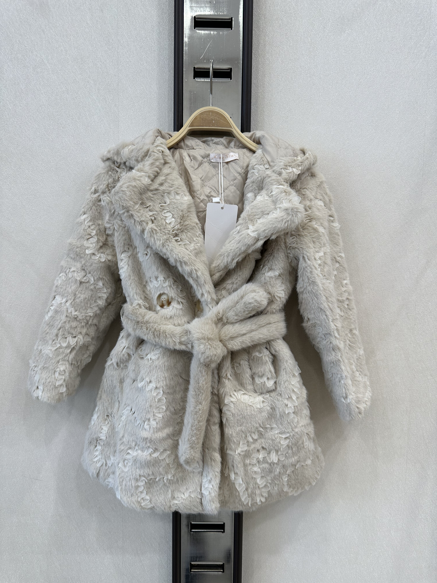 Grossista KIDS STAR - Cappotto in pelliccia sintetica