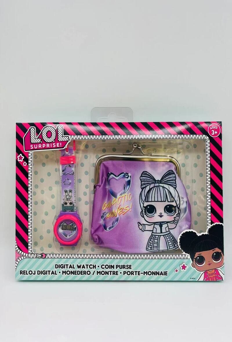 Grossiste KIDS - Montre avec Portefeuille LOL