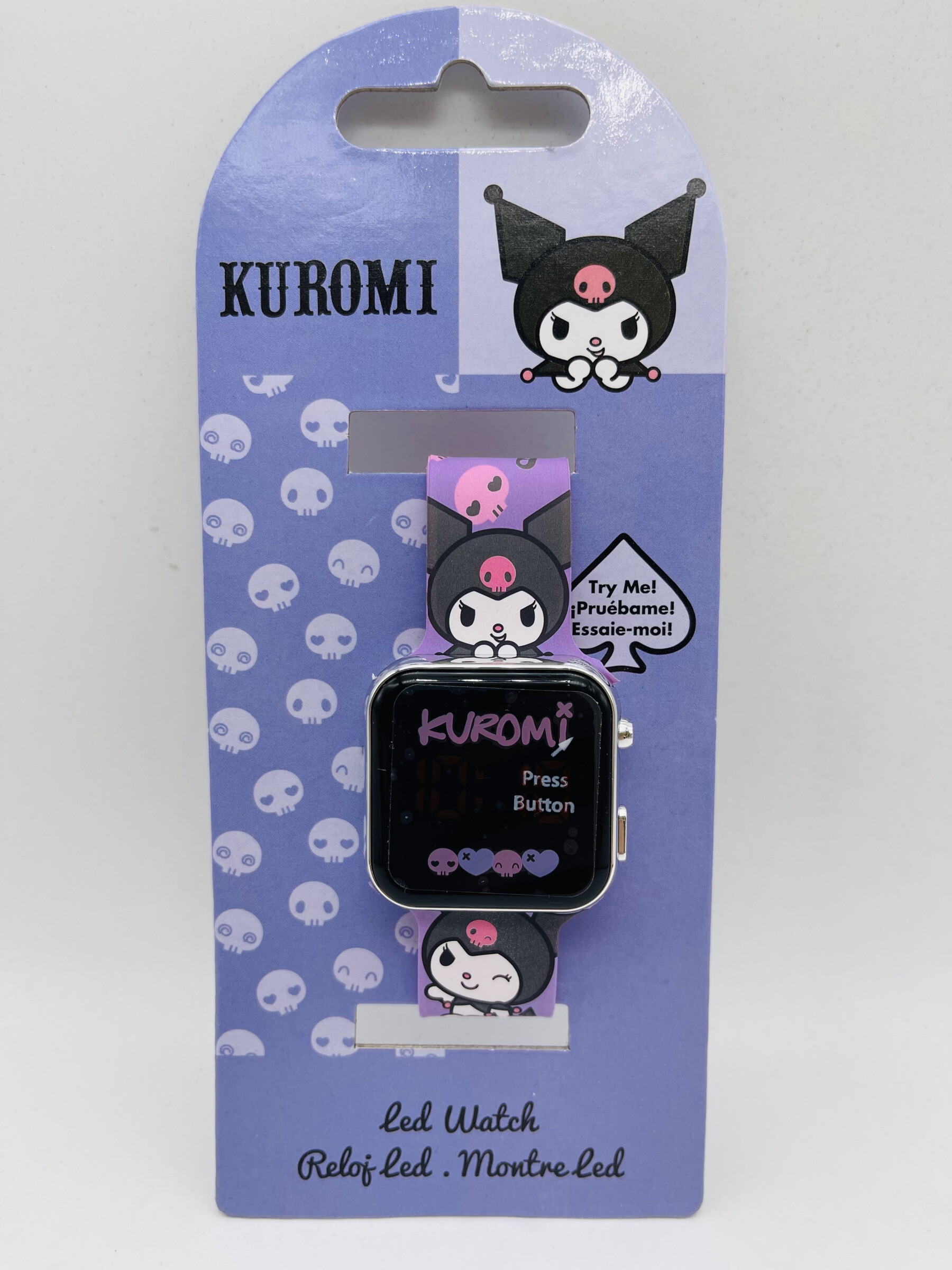 Grossiste KIDS - Montre Digital Led Kuromi