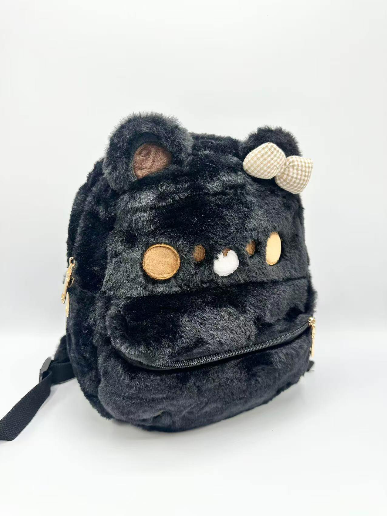 Großhändler KL - Flauschiger Teddybär-Rucksack für Kinder