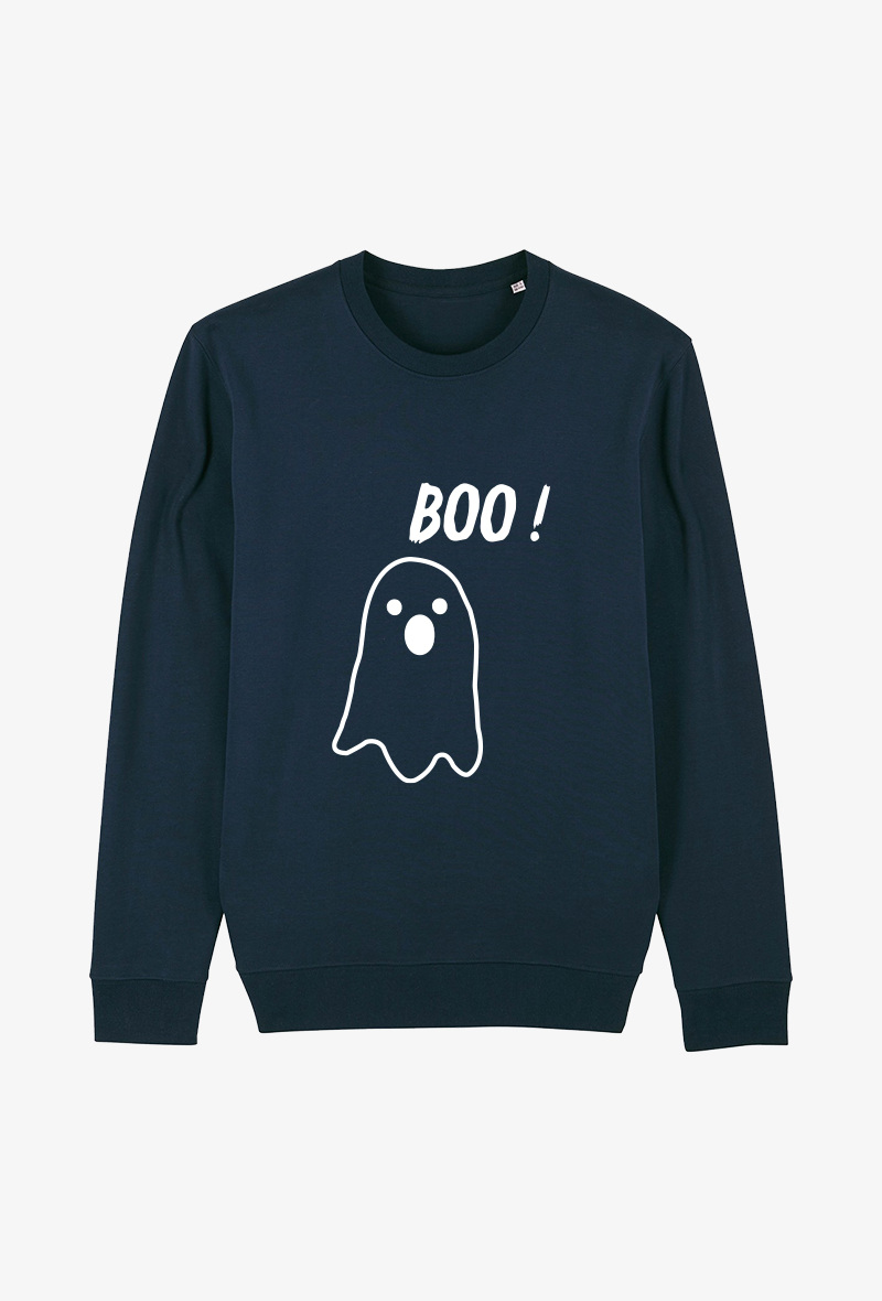 Grossiste Koloris - Sweat enfant Marine - BOO!