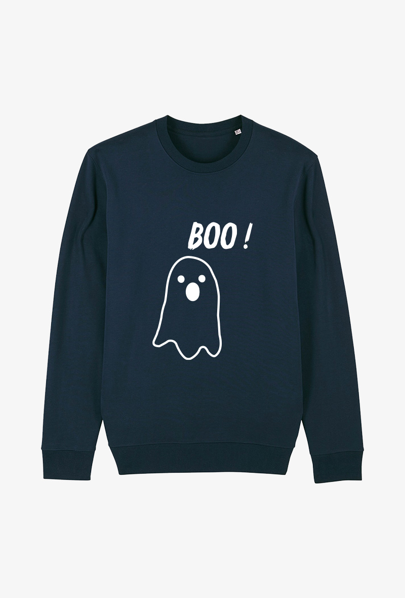 Grossiste Koloris - Sweat enfant Marine - BOO!