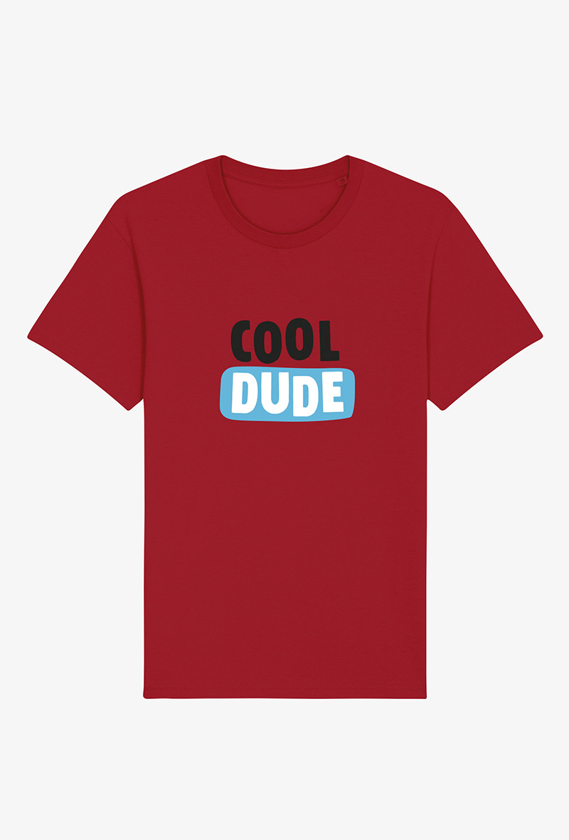 Grossiste Koloris - T-shirt enfant -Cool dude square