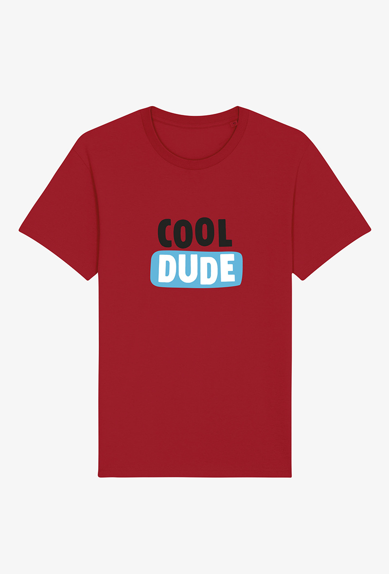 Grossiste Koloris - T-shirt enfant -Cool dude square