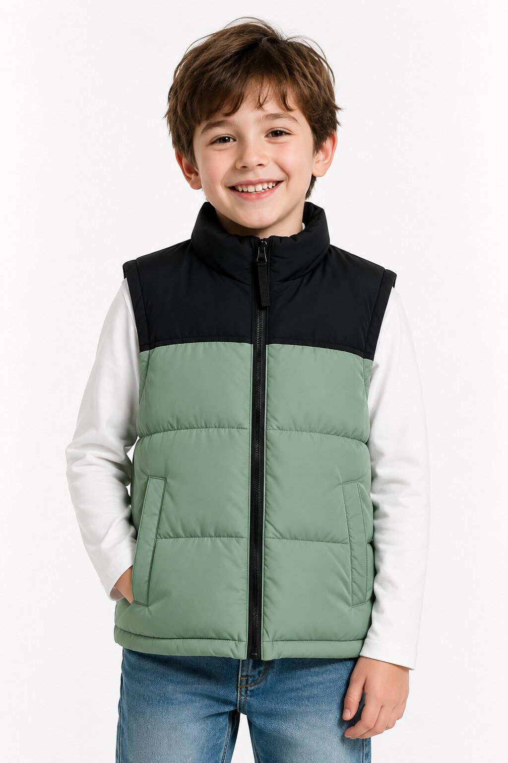 Mayorista KYMAXX - Chaleco acolchado infantil Material repelente al agua