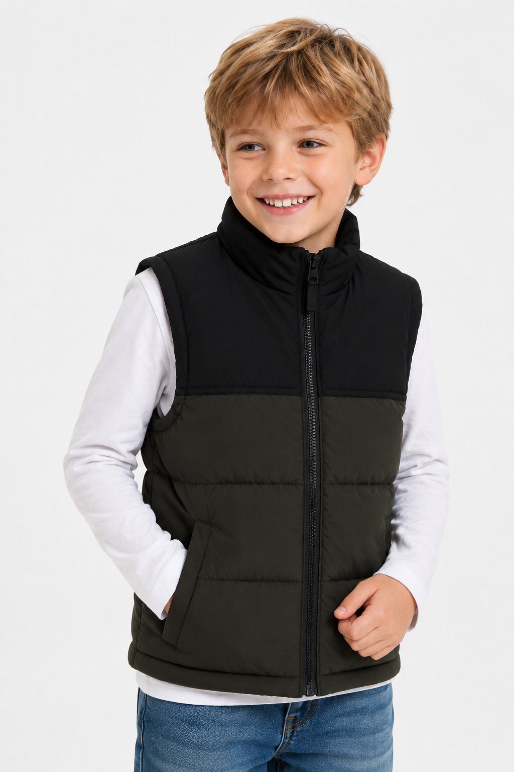 Mayorista KYMAXX - Chaleco acolchado infantil Material repelente al agua