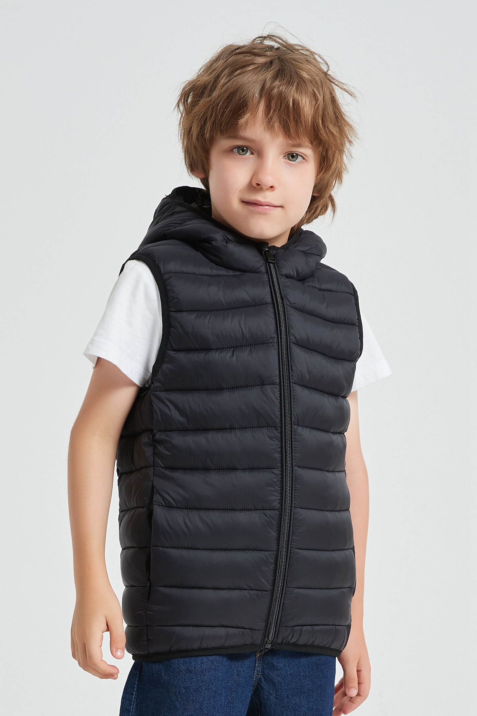 Wholesaler KYMAXX - Mid-season light sleeveless down jacket