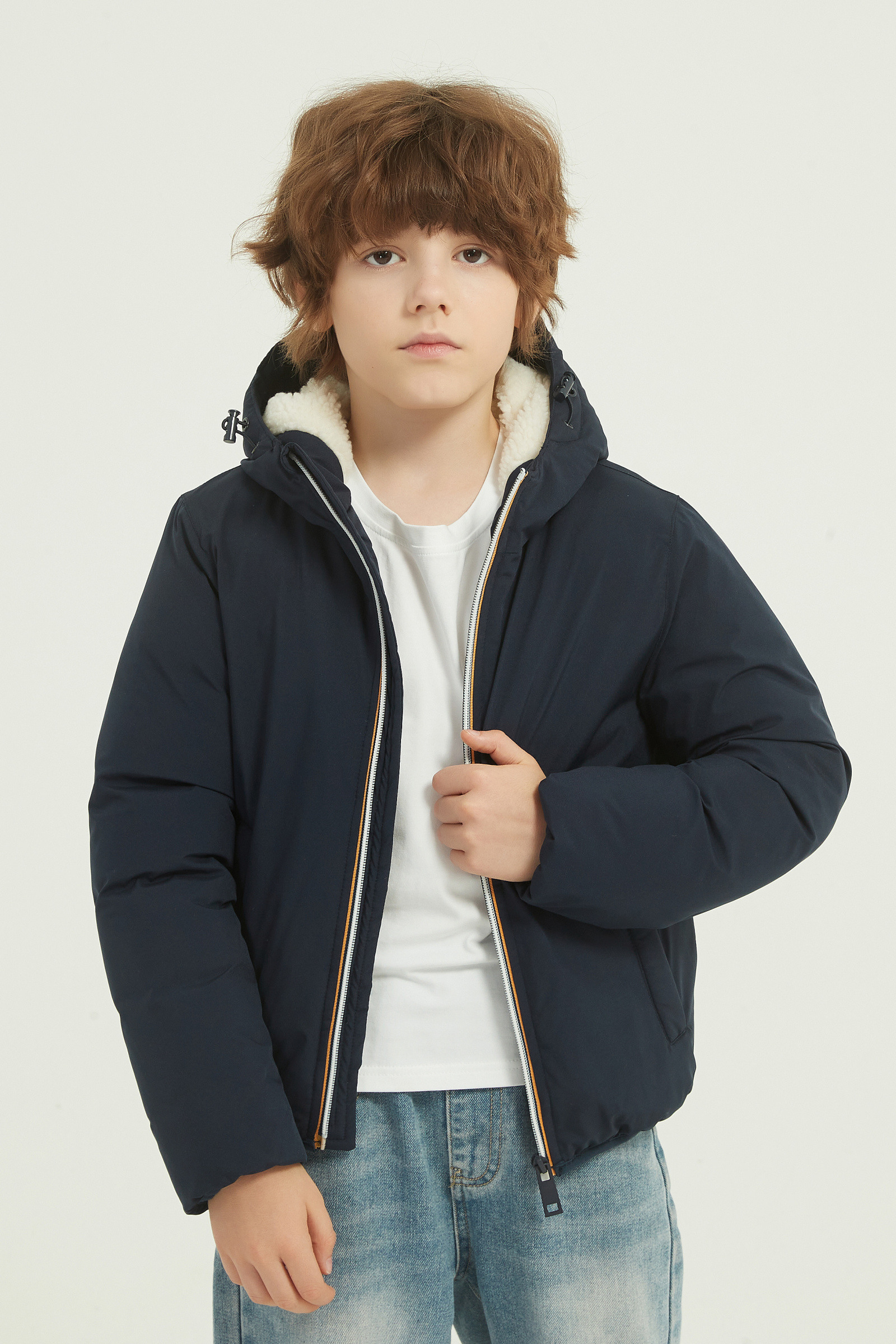 Mayorista KYMAXX - Chaqueta con capucha para niños
