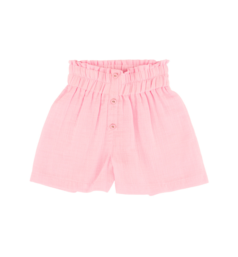 Grossiste Lara Kids - Short en gaze de coton