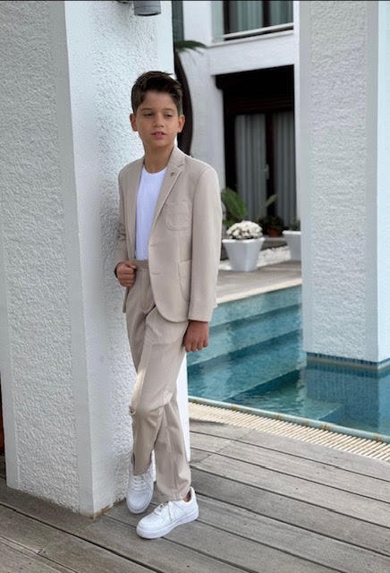 Mayorista Lara Kids - TRAJE BEIGE