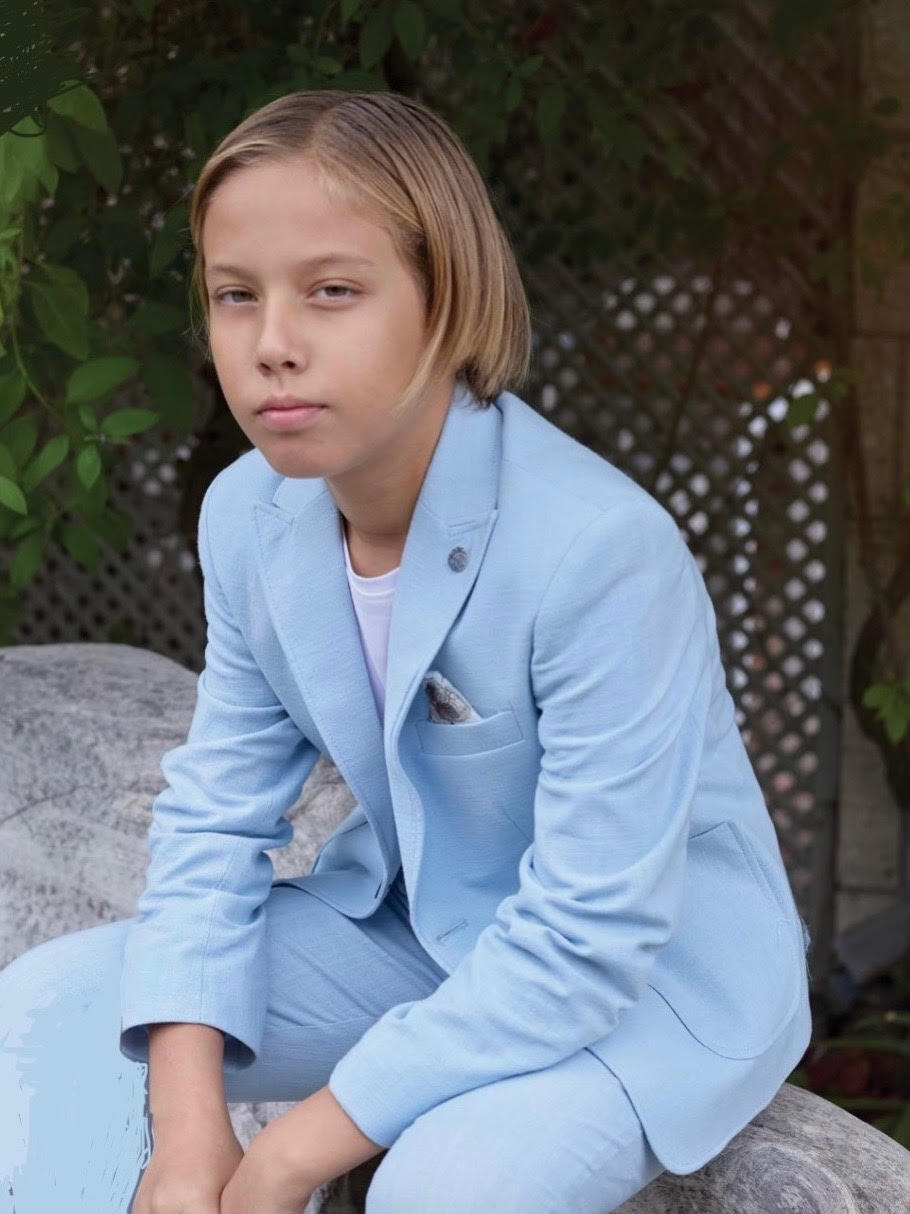 Grossiste Lara Kids - COSTUME BLEU