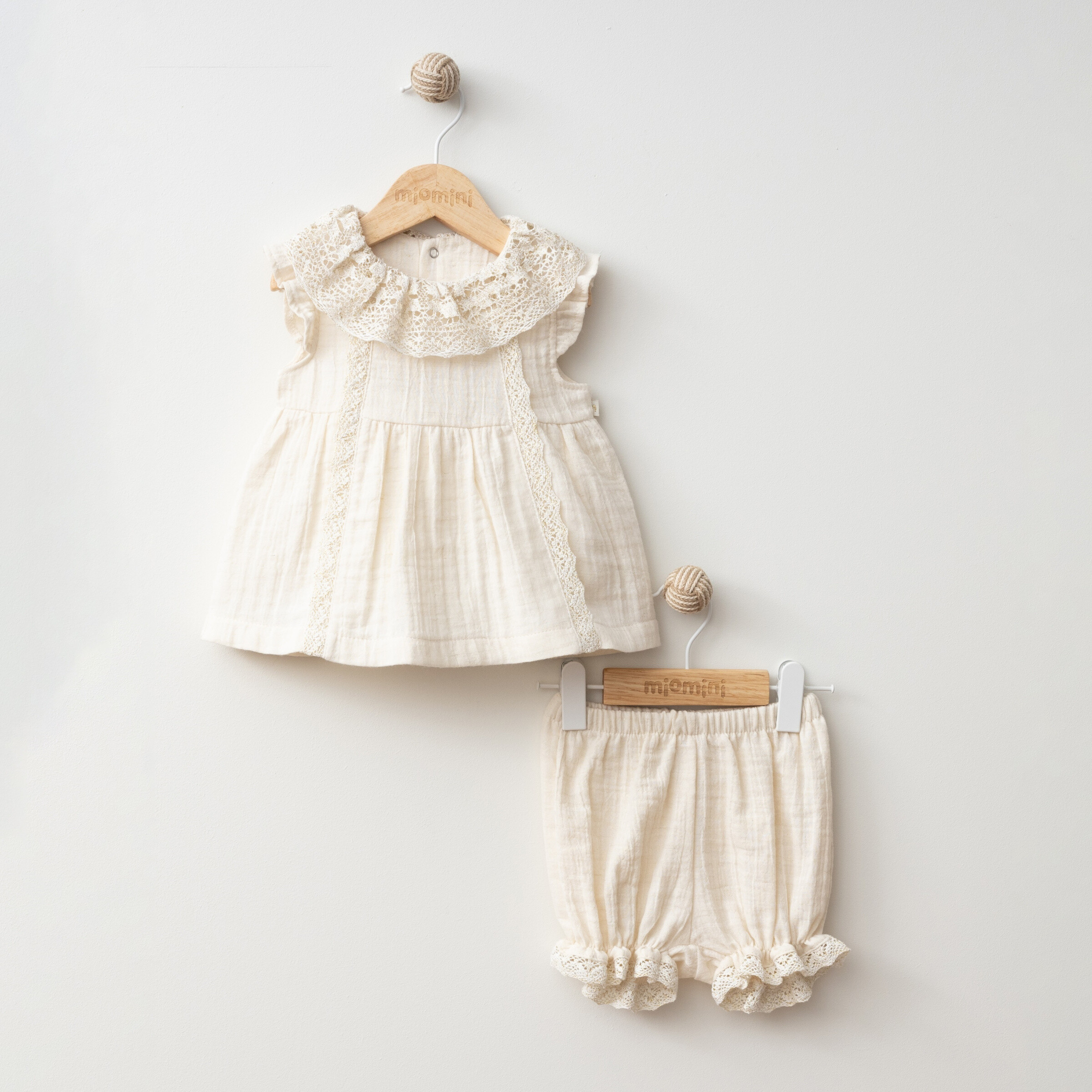 Großhändler Lara Kids - Baumwollgaze -Set