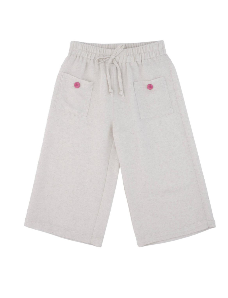 Grossiste Lara Kids - Pantalons avec boutons en couleurs