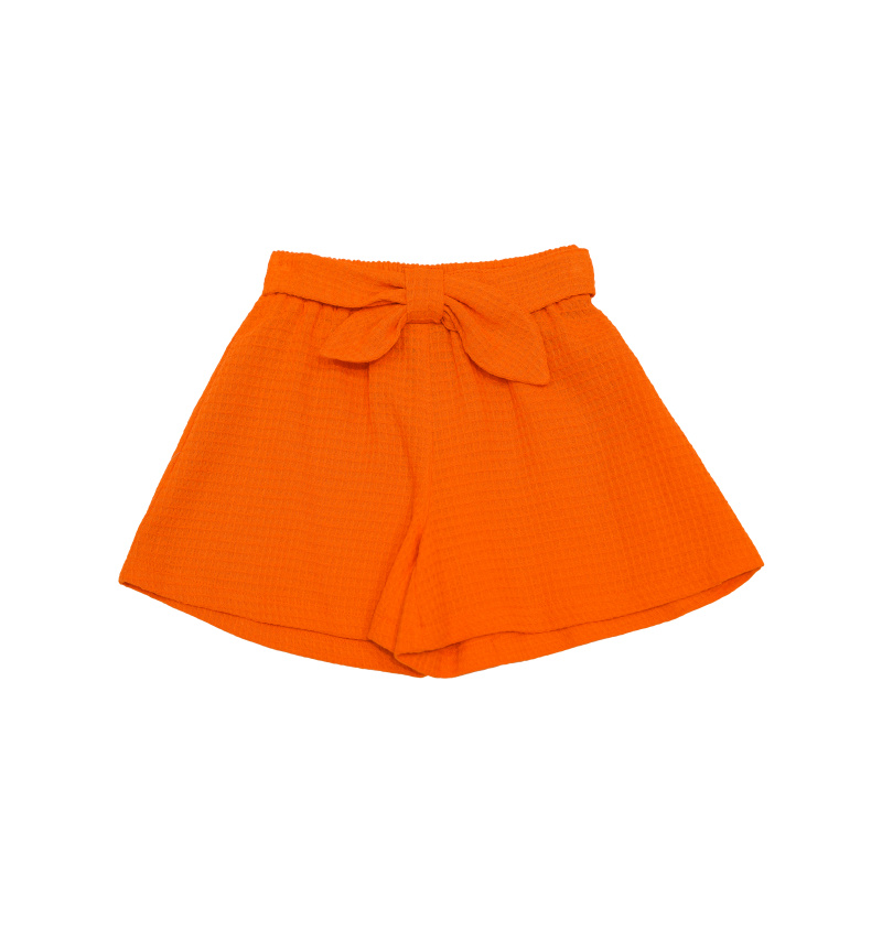 pantaloni corti per bambina - Arancione - 1 - formato grande