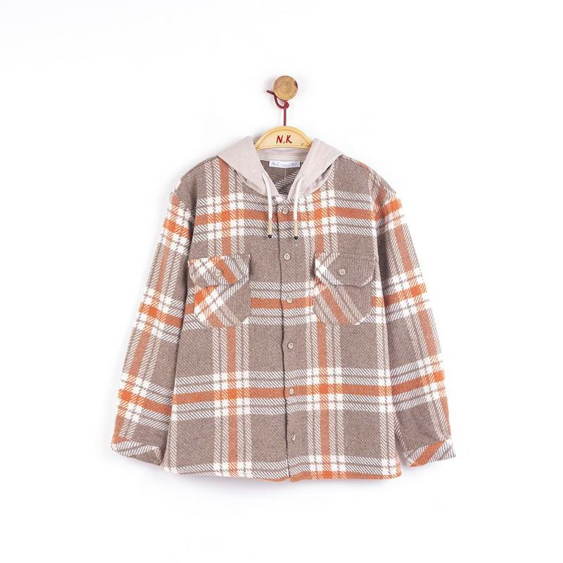 Mayorista Lara Kids - Chaqueta con capucha y botones