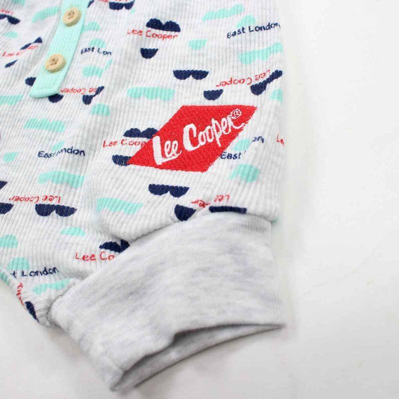 Lee Cooper - Completo Vestito E Leggings Neonato - Blu Marino - Neonata - 5