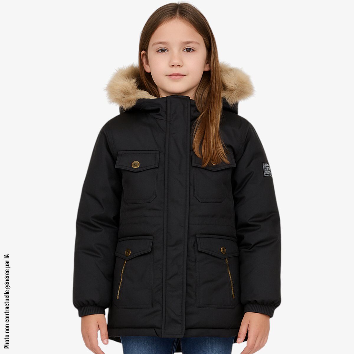 Grossista Lee Cooper - Parka Lee Cooper per bambina