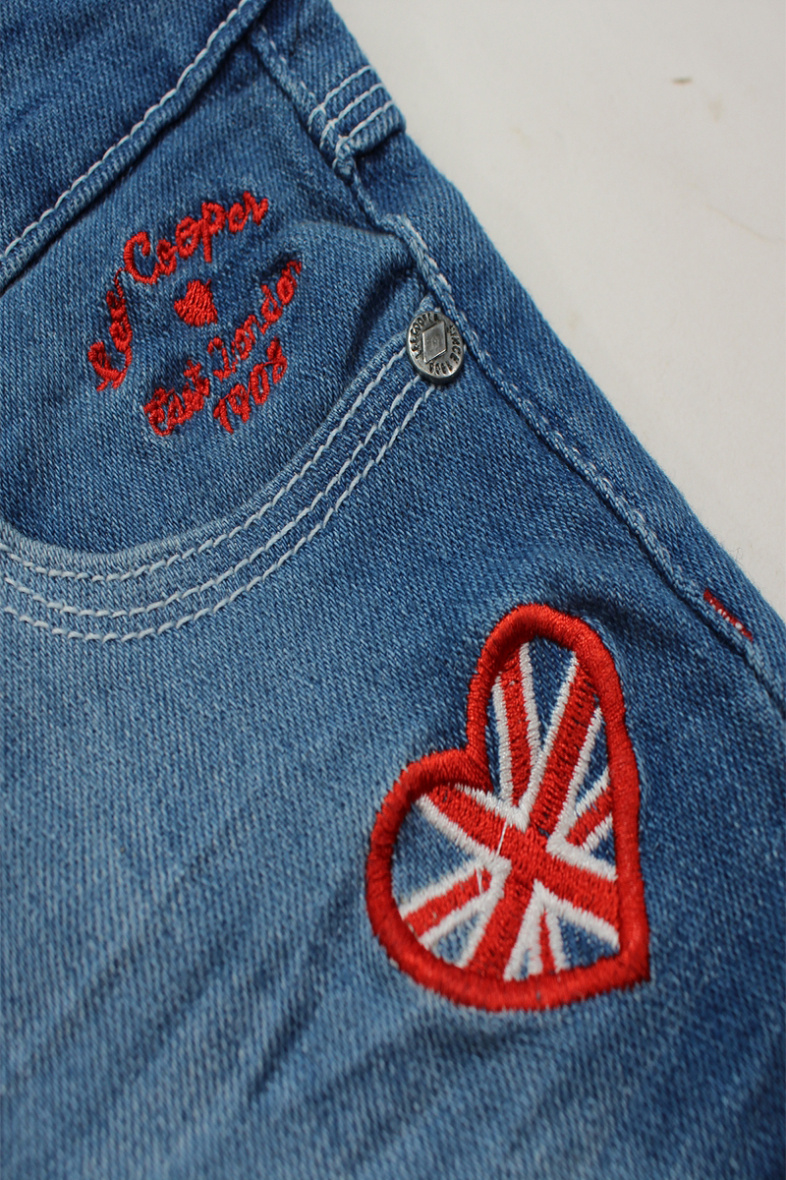 Pantaloni corti Lee Cooper per bambina - Blu - 2 - formato grande