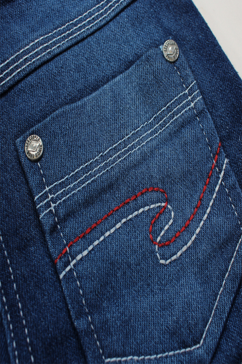 Pantaloni corti Lee Cooper per bambina - Blu Marino - 3 - formato grande