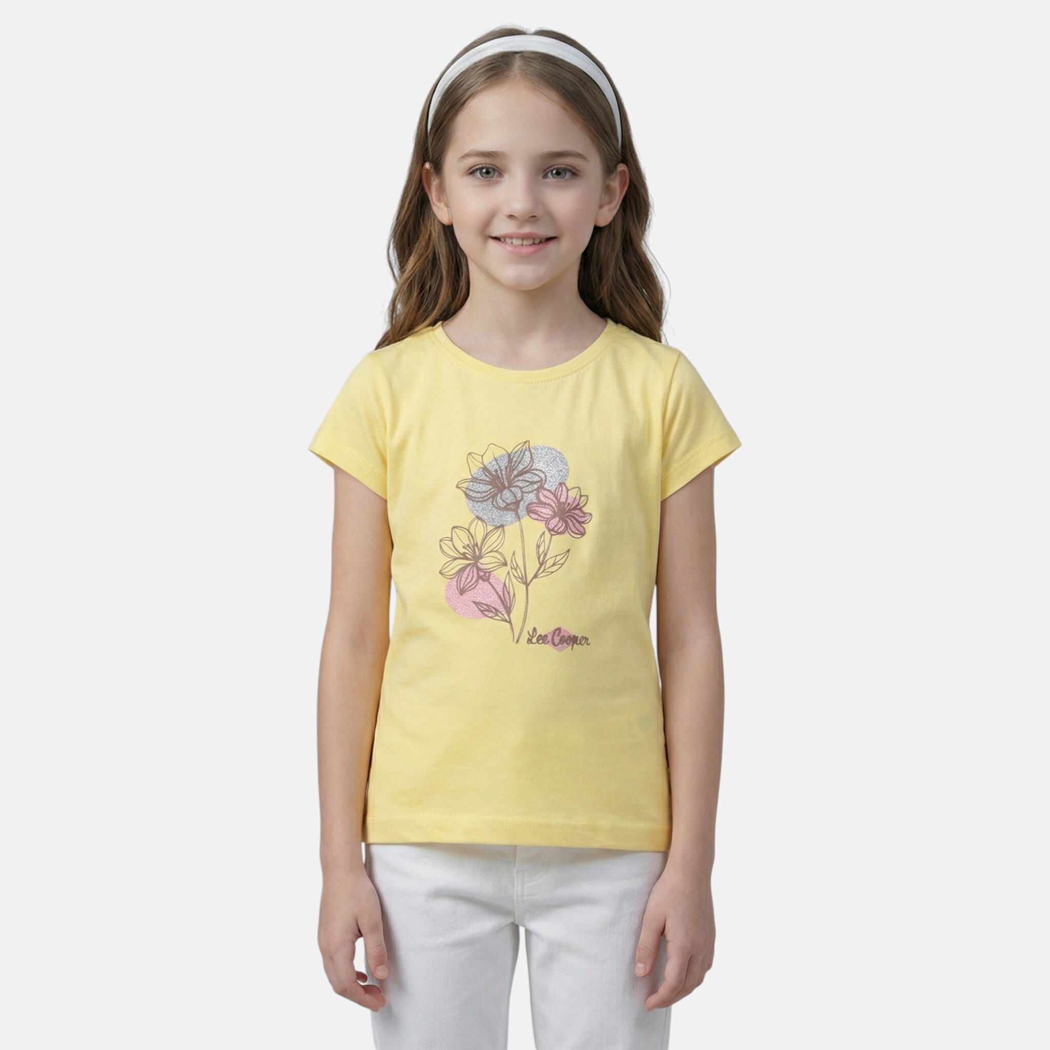 Grossiste Lee Cooper - T-shirt manches courtes Lee Cooper Fille