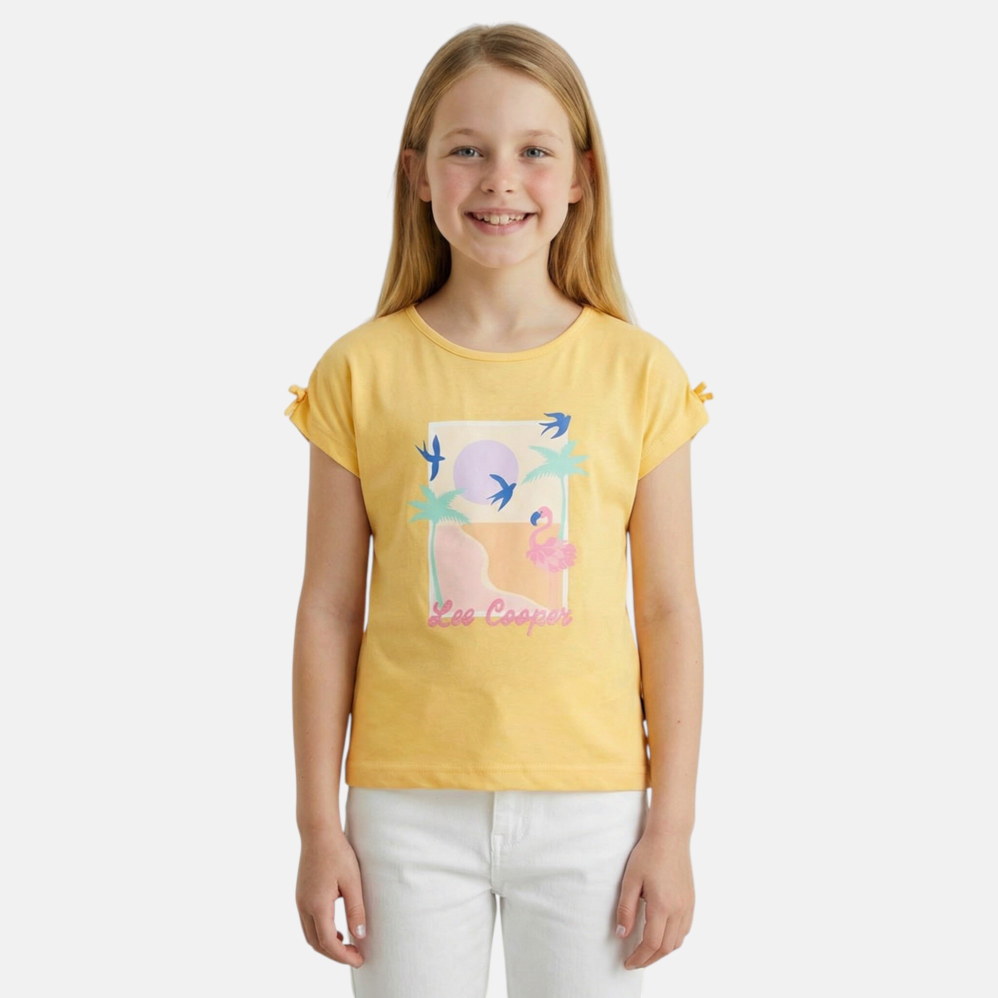 Grossiste Lee Cooper - T-shirt manches courtes Lee Cooper Fille