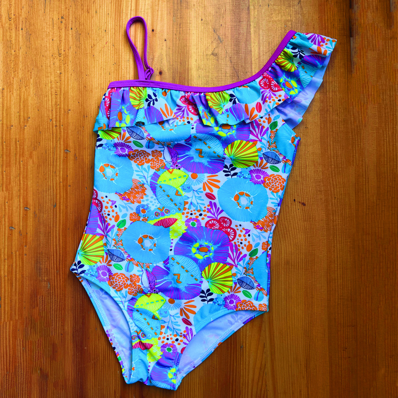 Wholesaler LEMON BAY by France Denim - Flashy Flowers 1-piece swimsuit