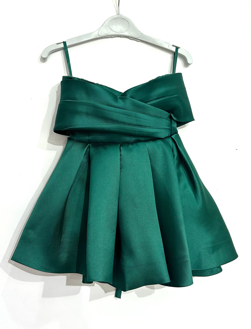 Grossiste Les Voiliers - Robe satinée cérémonie