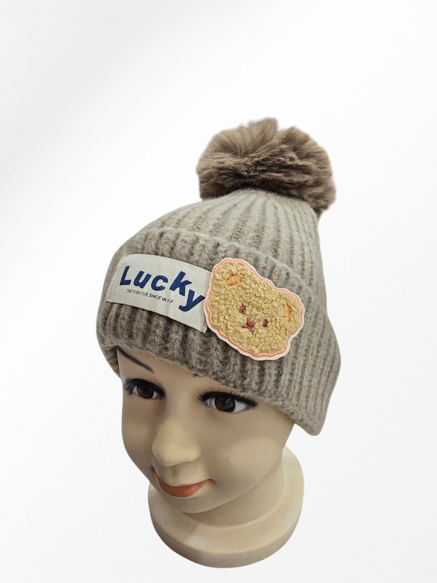 cappello da bambino orso di peluche - Talpa - 2 - formato grande