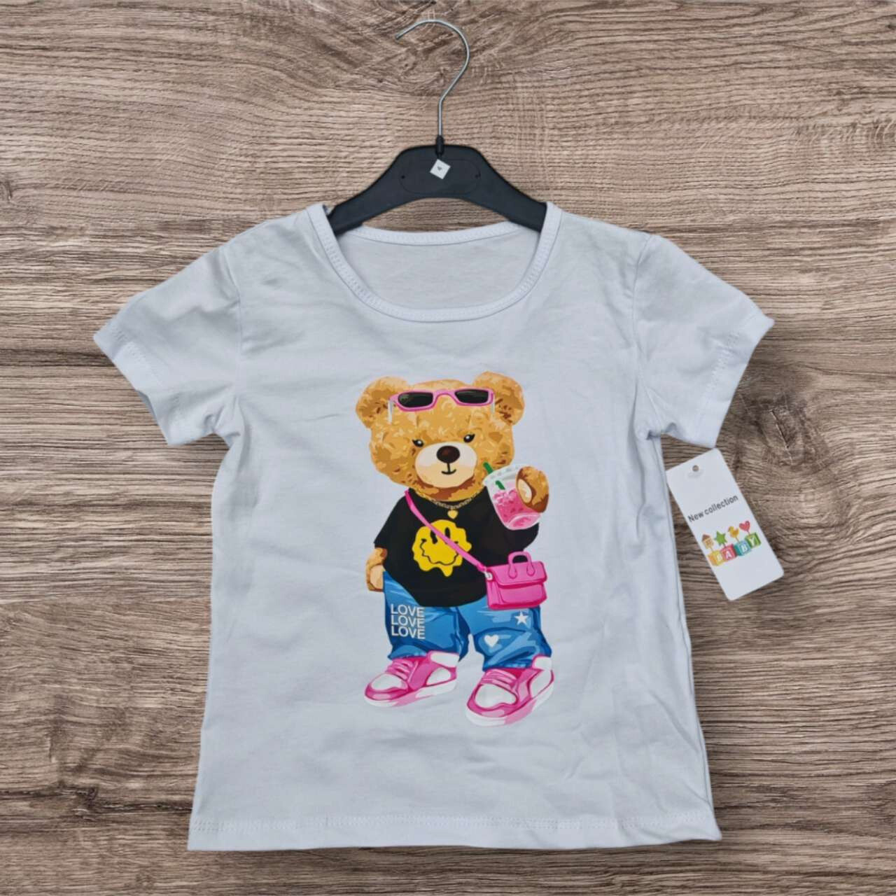 Grossiste LIKE FASHION - t-shirt imprime, manches court