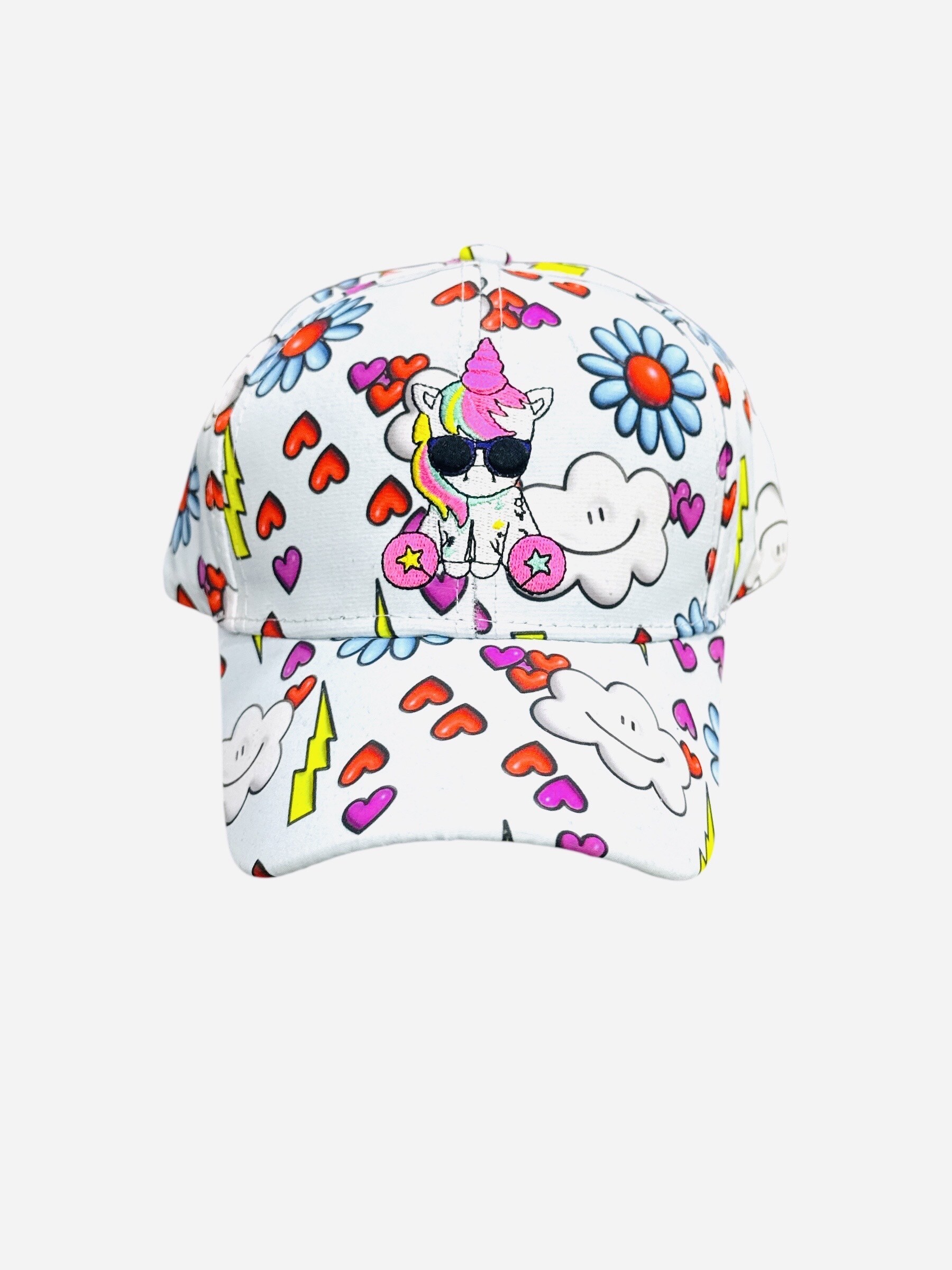 Grossiste Lili à la plage - Casquette licorne cœur enfant