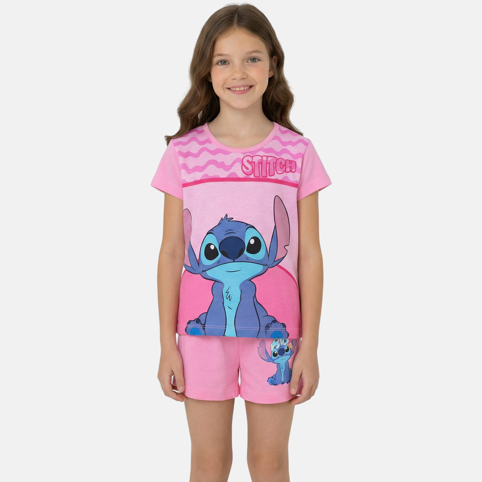Grossiste Lilo & Stitch - Ensemble sur cintre Lilo et Stitch Fille