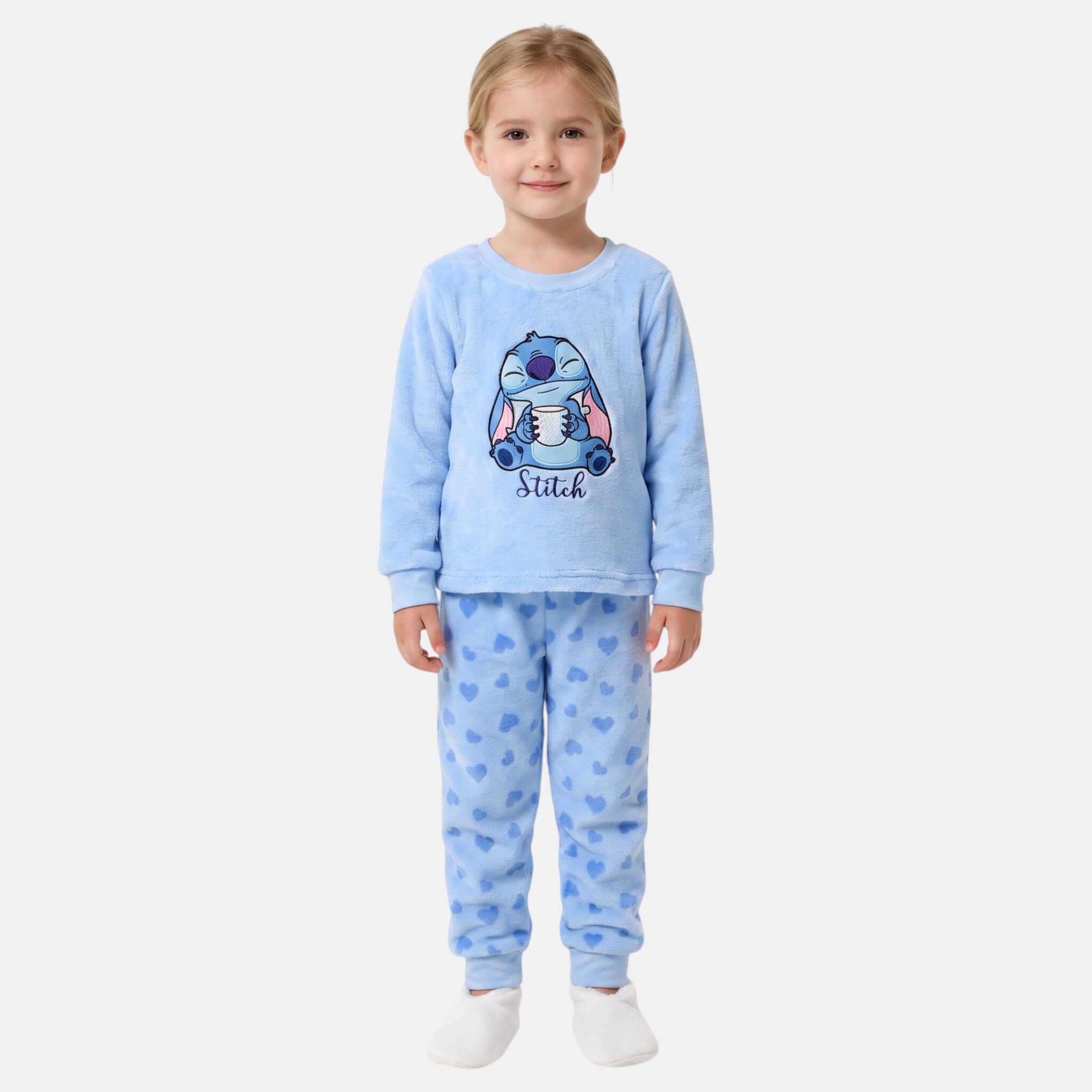 Grossiste Lilo & Stitch - Pyjama polaire Fille Lilo & Stitch