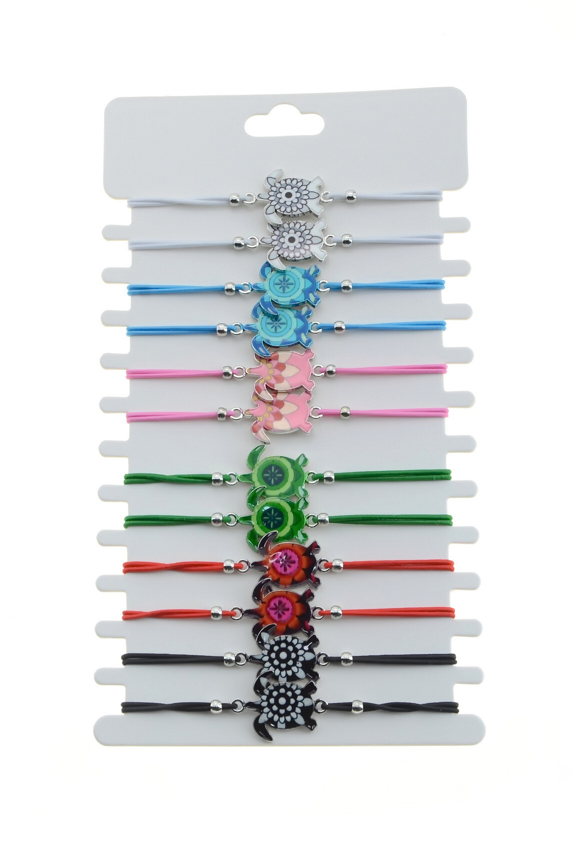 Großhändler LILY CONTI - Elastik-Lot-Armbänder von 12 Armbändern