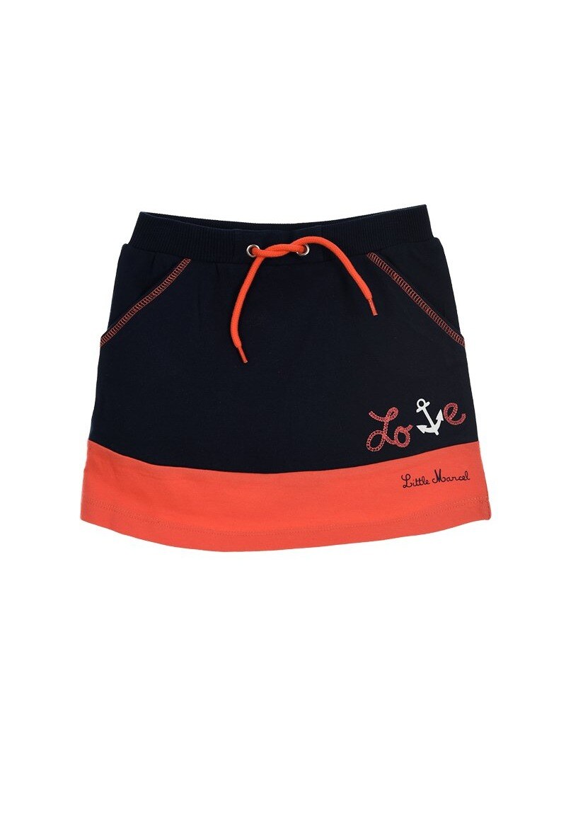 Grossiste Little Marcel - Jupe avec cordon style marinière LITTLE MARCEL