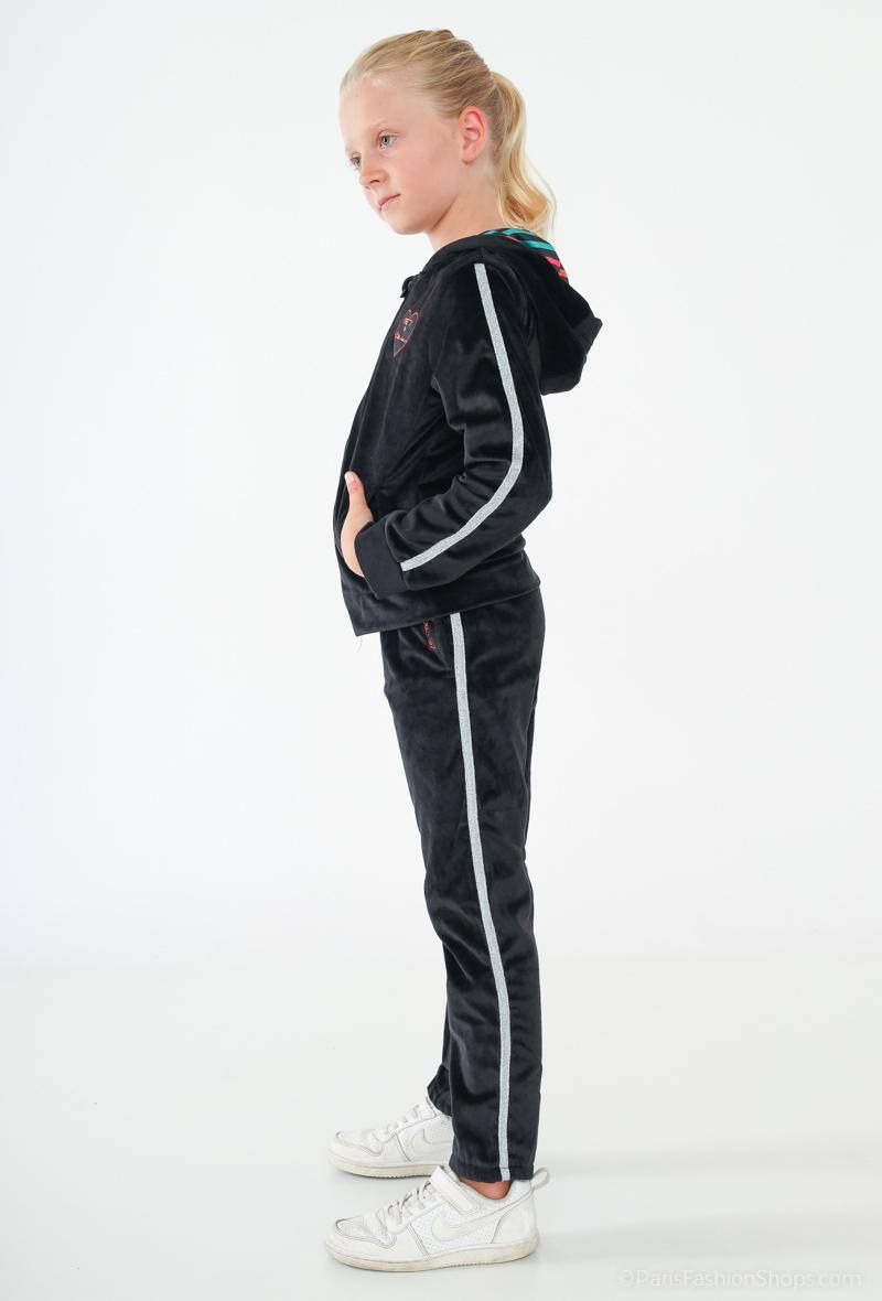 Grossiste Little Marcel - Pantalon jogging velours LITTLE MARCEL
