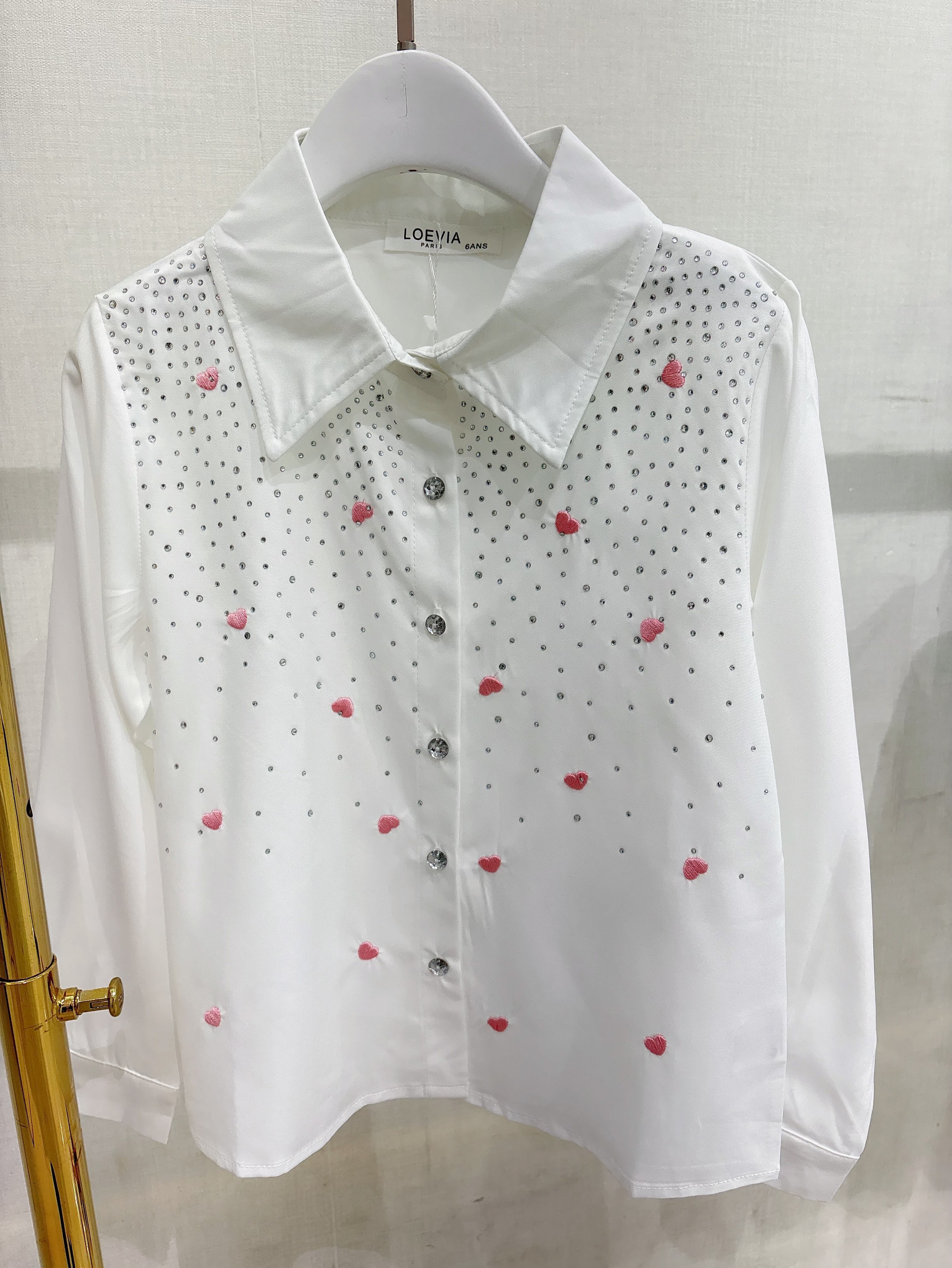 Grossiste LOEVIA - Chemise fillette