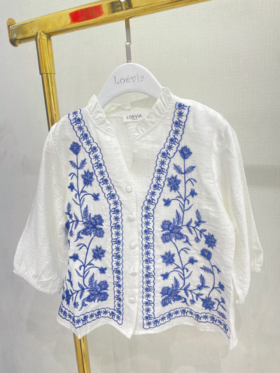Grossiste LOEVIA - chemise fillette Grossiste LOEVIA - chemise fillette