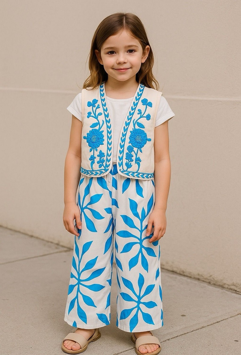 Wholesaler LOEVIA - Land -sleeved vest girl