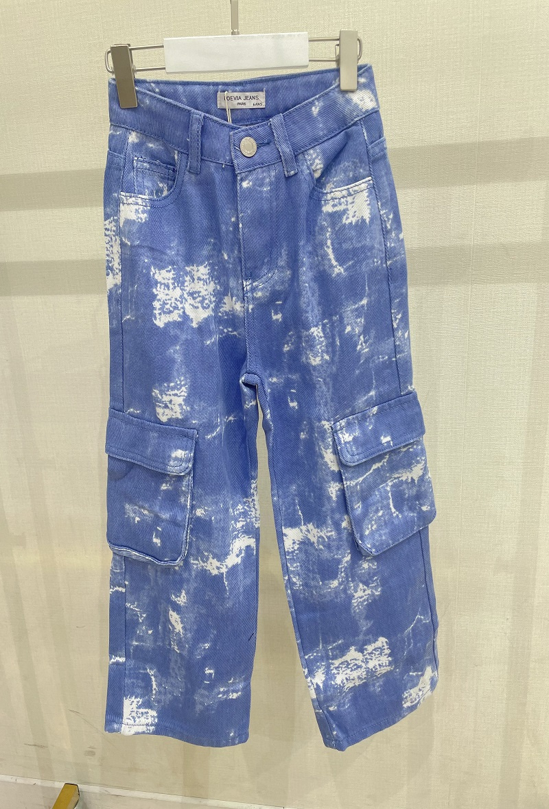 Grossista LOEVIA - Jeans cargo per bambine