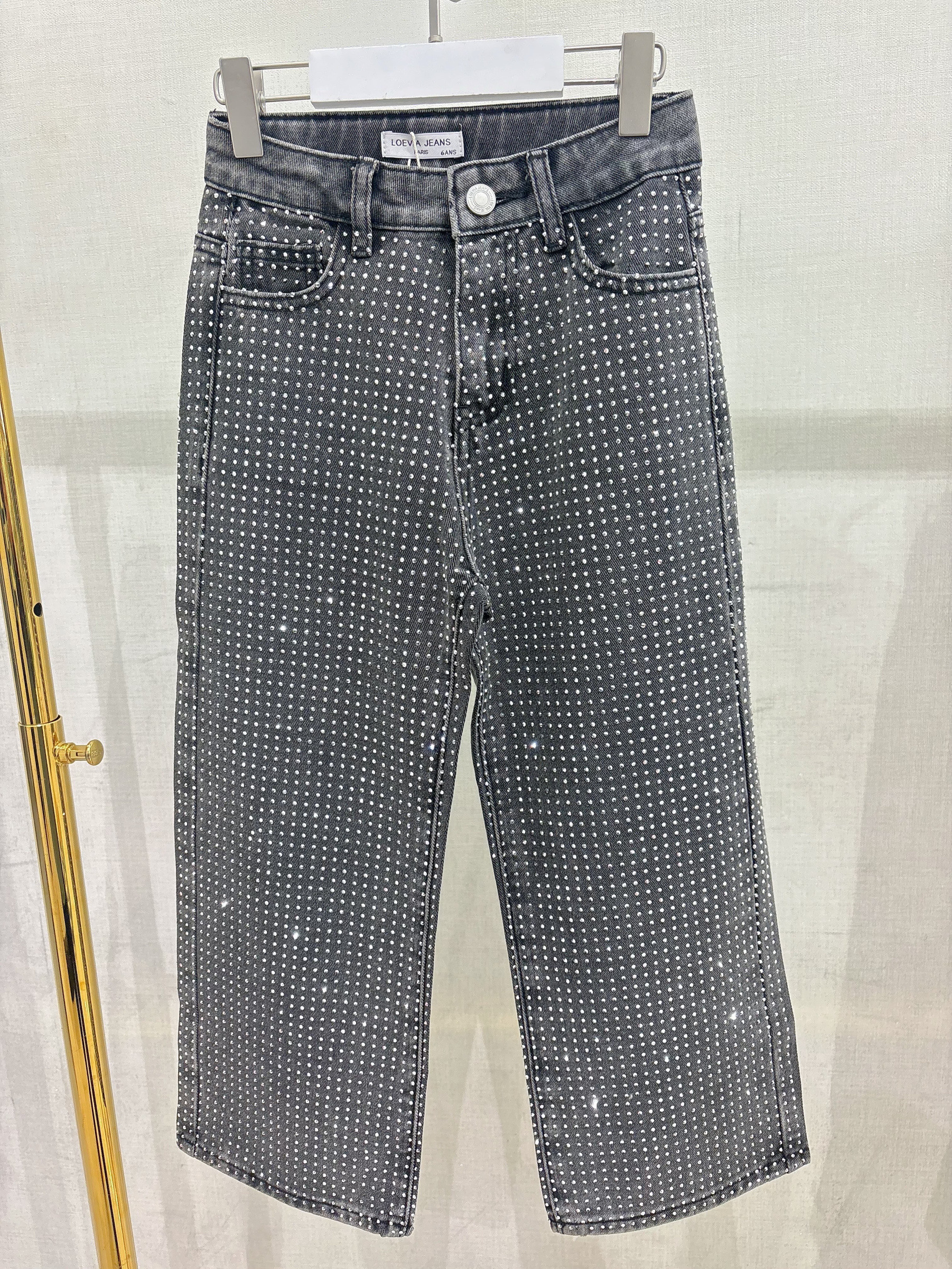 Grossista LOEVIA - jeans da bambina con strass