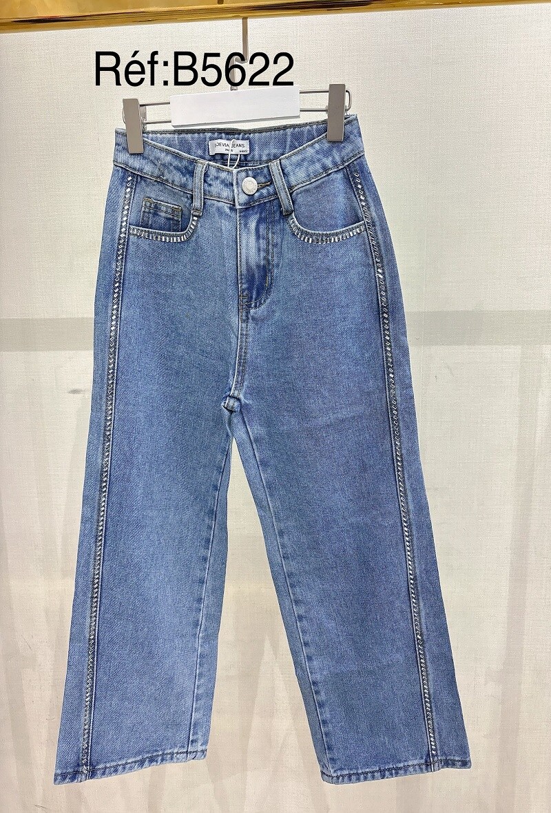 Grossiste LOEVIA - JEANS FILLETTE