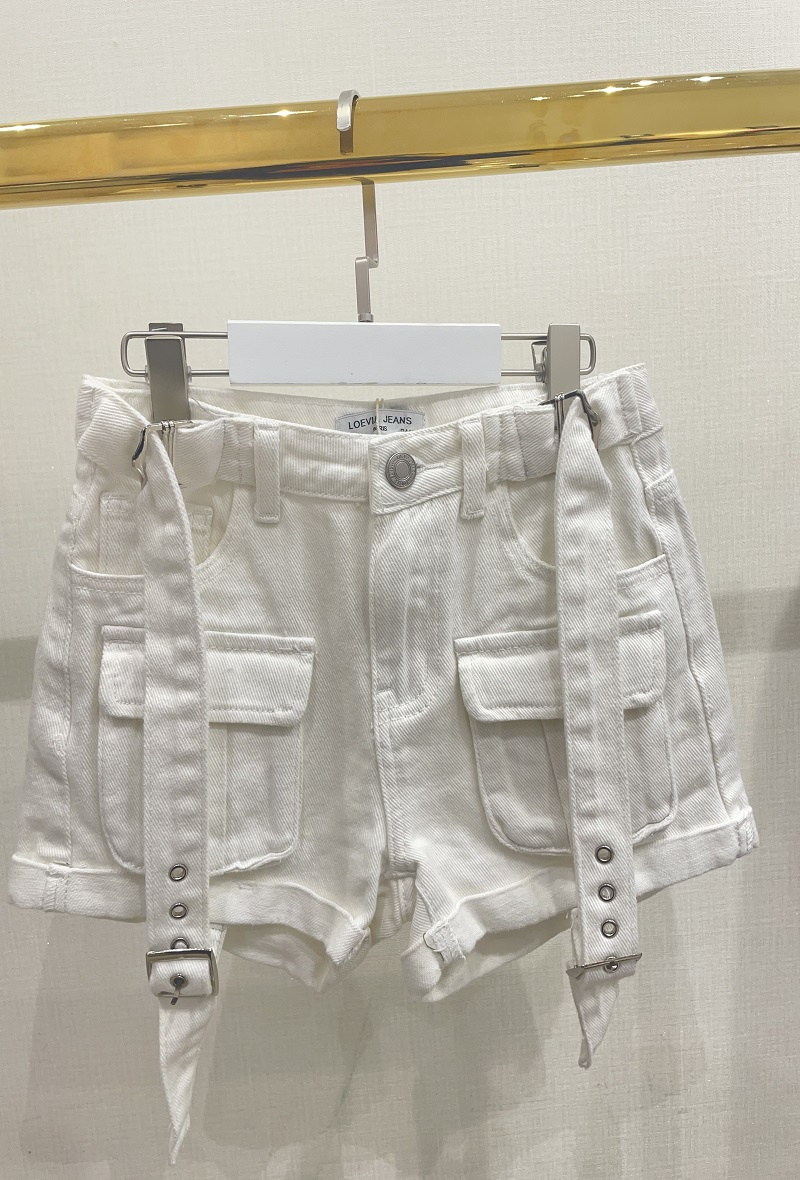 Grossiste LOEVIA - Short fillette en jean