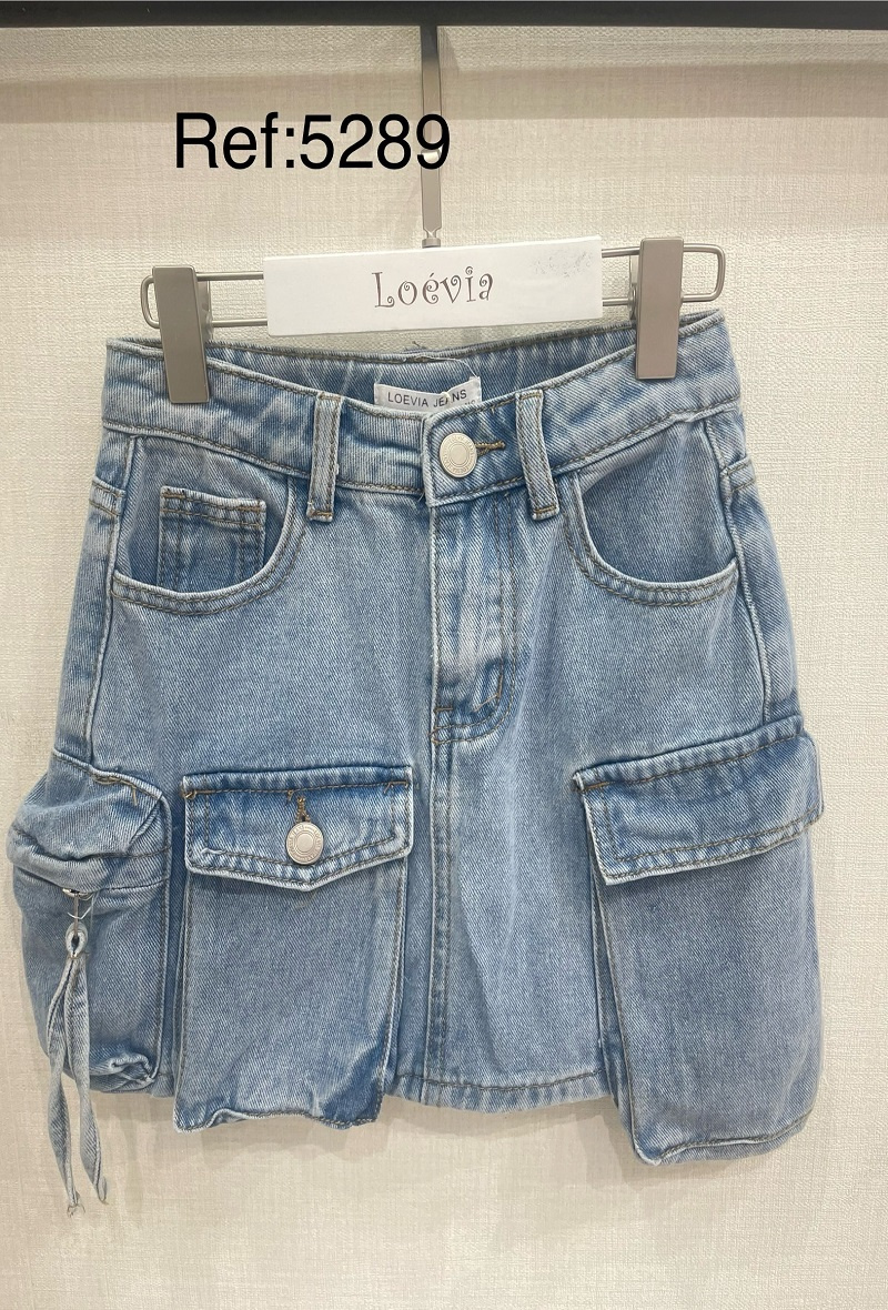 Großhändler LOEVIA - JEANSROCK FÜR MÄDCHEN