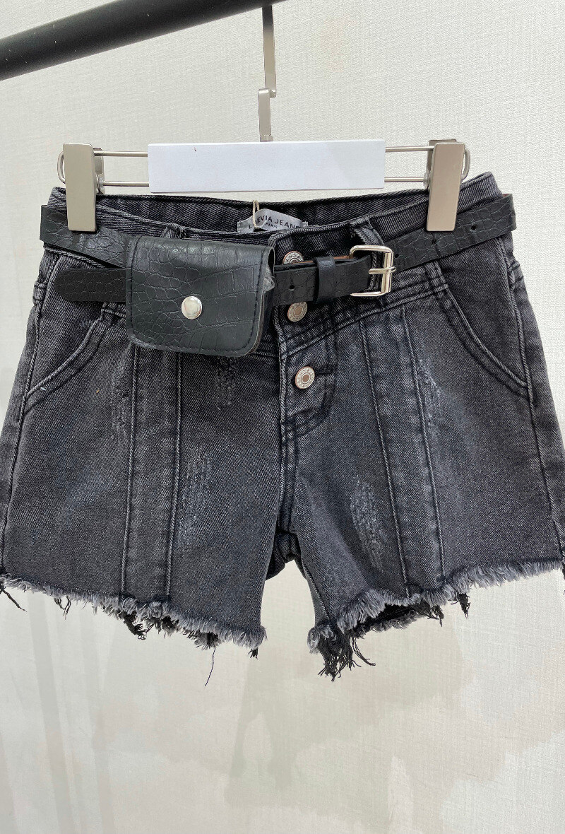 Wholesaler LOEVIA - Girl's jeans short