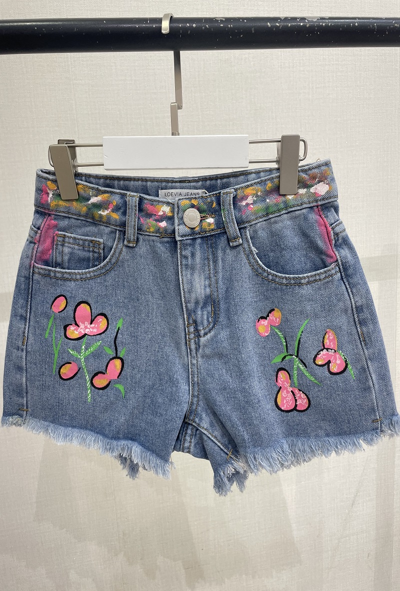 Großhändler LOEVIA - Jeansshorts für Mädchen