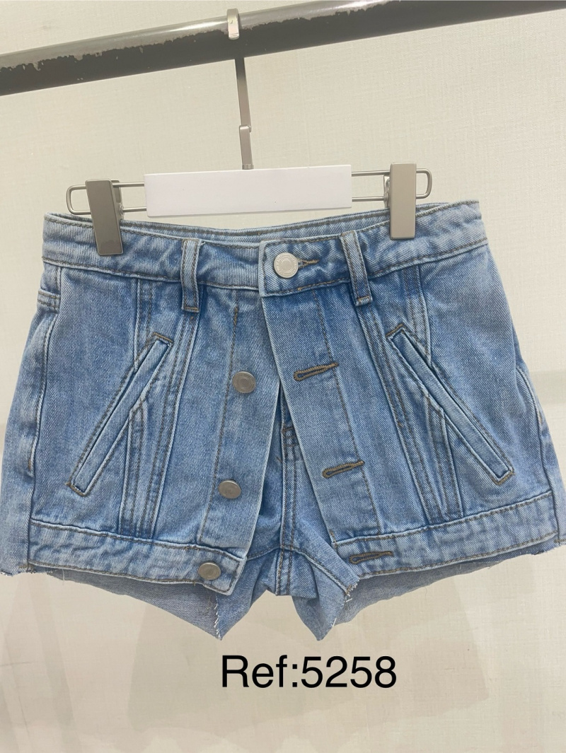 Großhändler LOEVIA - Kurzer Jeansrock für kleine Mädchen