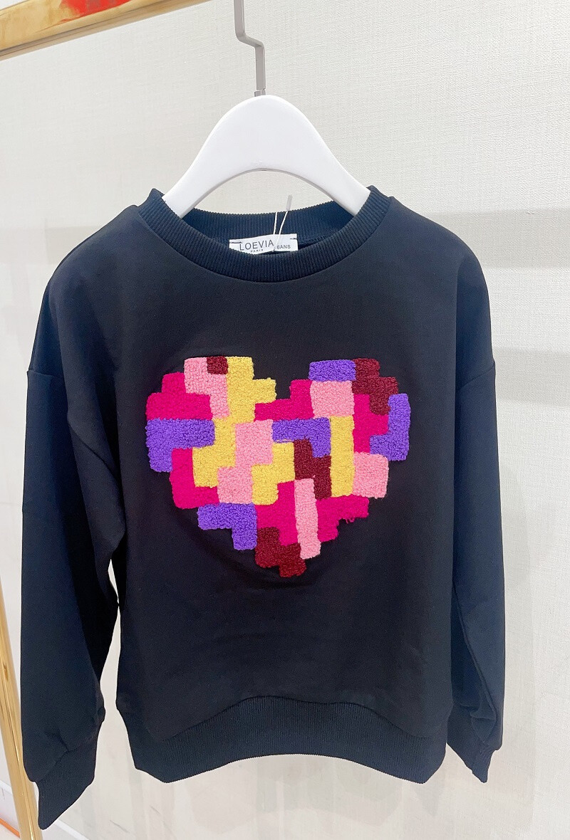 Wholesaler LOEVIA - girl's sweatshirt