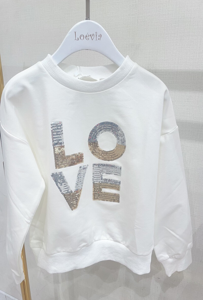 Wholesaler LOEVIA - girl's sweatshirt