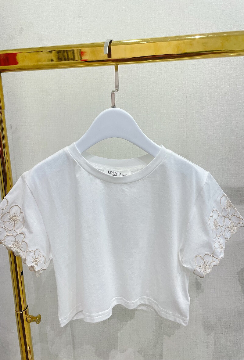 Grossiste LOEVIA - Crop top fillette